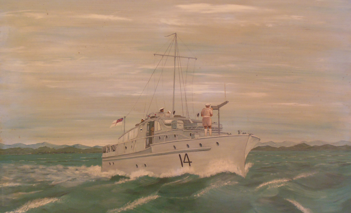 1945 Channel Patrol Boat Lolita by Norman Louis (Dick) Willis, 1984